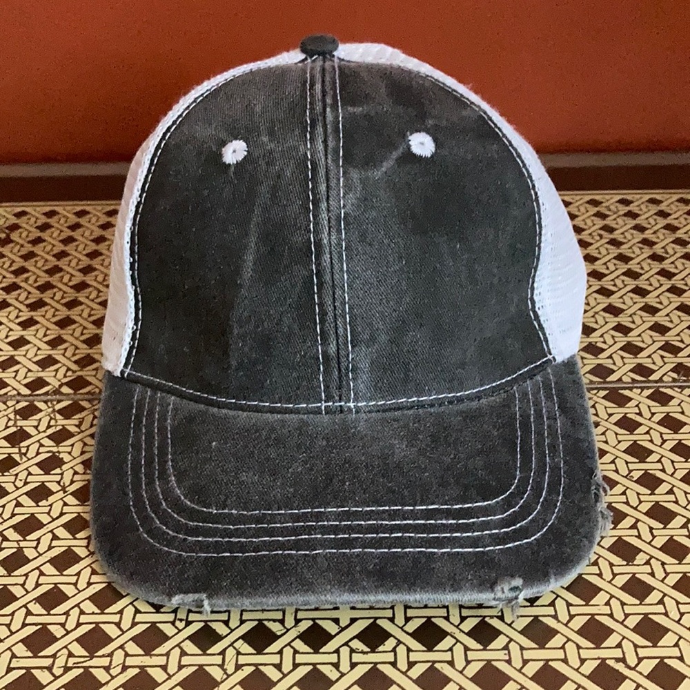 Distressed Adjustable Hat